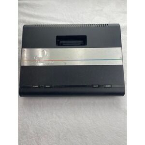 Atari 7800 ProSystem Vintage Video Game UNTESTED Console Only Black Silver